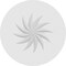 Ekena Millwork Standard Grayson Spiral Rosette With Square Edge, 7"W x 7"H x 1/2"P ROSP070X070X050GRY12 - alternate 4